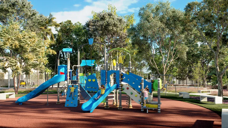 Parque central Aristea San Ignacio